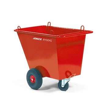 Produktbilde for Jonex Ryddig avfallsvogn 200 liter, 500kg Luft hjul
