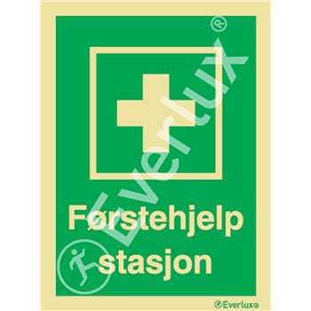 Produktbilde for Førstehjelpstasjon + symbol
