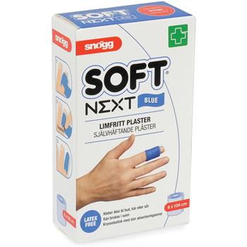 Produktbilde for Soft NEXT limfritt plaster 6cm 1m Blå