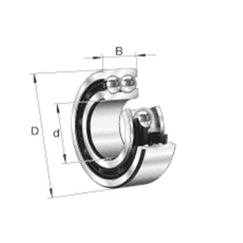Produktbilde for Fag toradet vinkel kontakt kulelager 3302-BD-XL-TVH