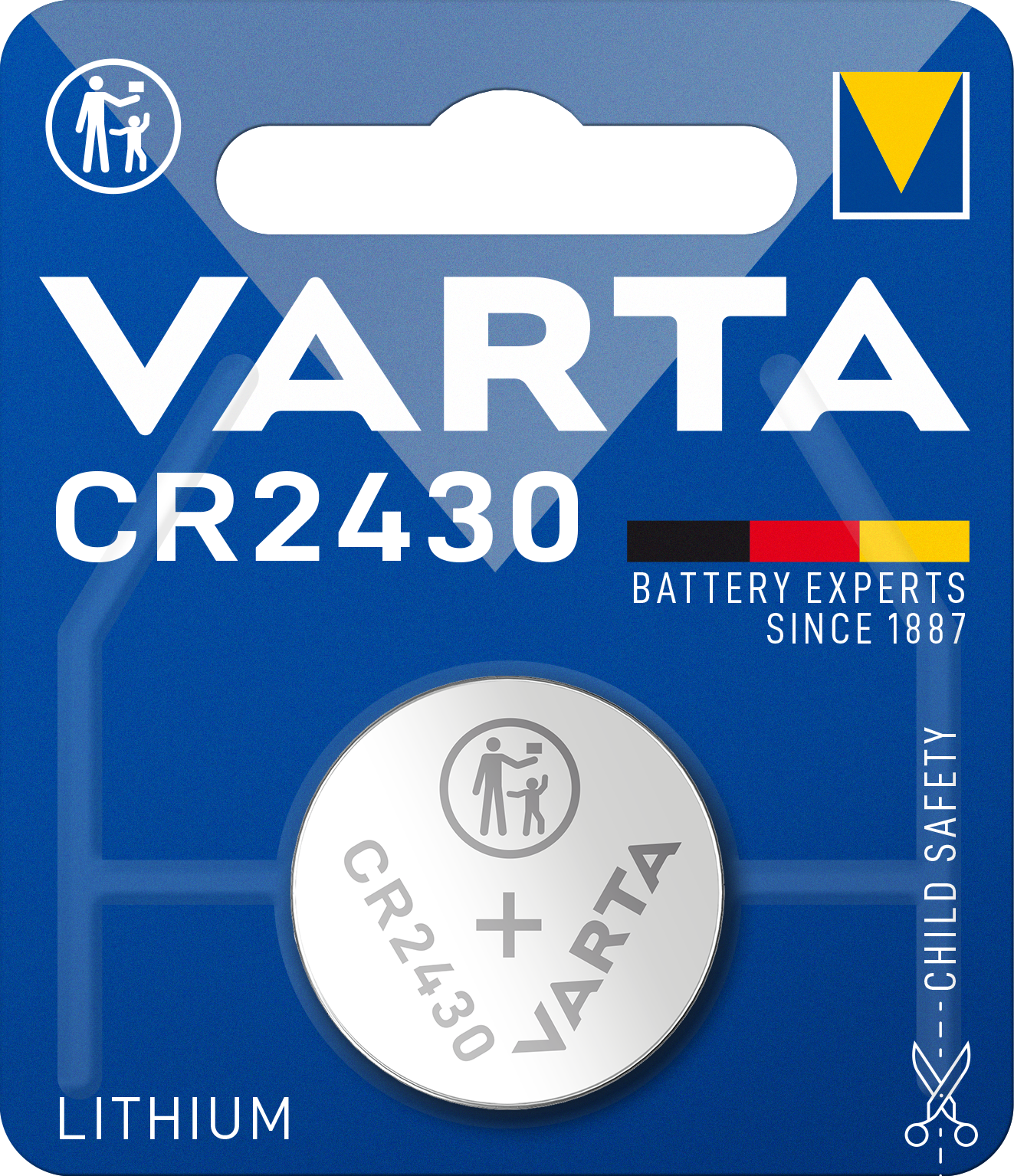 Produktbilde for Varta CR2430 batteri 3V lithium