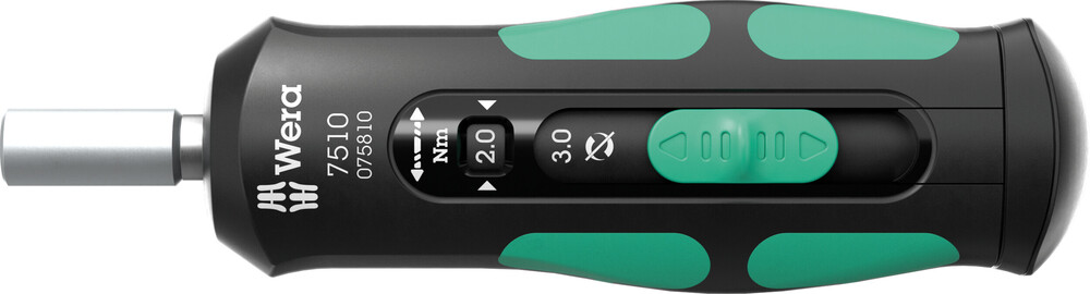 Produktbilde for 7510 Kraftform Safe-Torque Speed momentskrutrekker, 1-3 Nm
