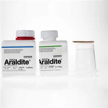 Produktbilde for Araldite 2020 Glassklart lim epoxy kit 500g Blanding 3,3:1