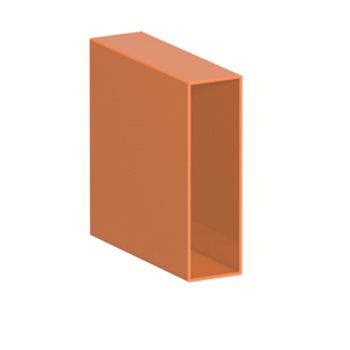 Produktbilde for Bærebjelke medium boks-profil 100x30mm