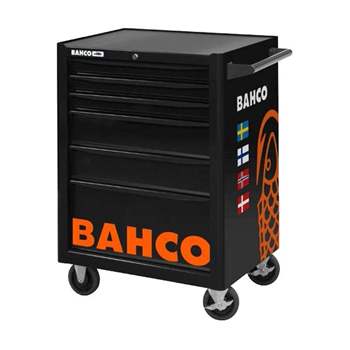 Produktbilde for Bahco verktøyvogn 6 skuffer 4 m/verktøy 290-deler