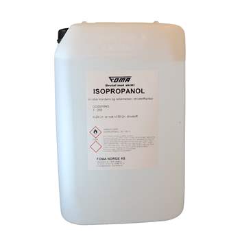 Produktbilde for Isopropanol 25 liter Rense- og desinfeksjonsmiddel.