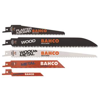Produktbilde for Bahco bajonettsagbladsett gips,tre og metall 10 stk
