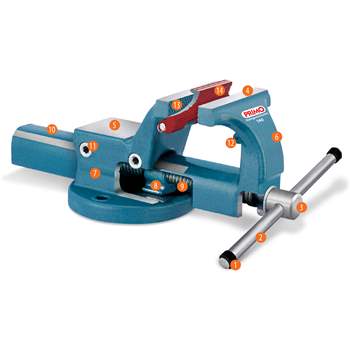 Produktbilde for Kanca Primo skruestikke 100mm