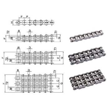 Produktbilde for Rullekjede 2 ANSI 160-1 simplex
