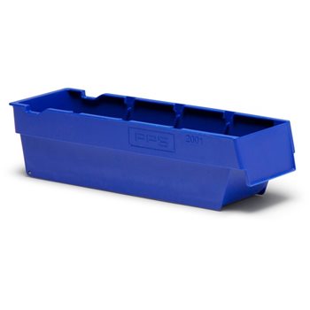 Produktbilde for Plastboks 300x94x80mm blå