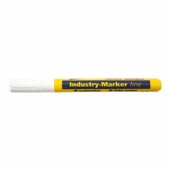Produktbilde for Industri marker 1-2mm hvit 10 stk