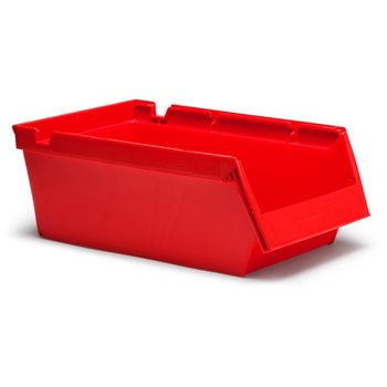 Produktbilde for Plastboks 400x230x150mm rød