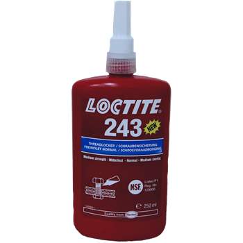 Produktbilde for Loctite 243 Gjengelåsing 250ml