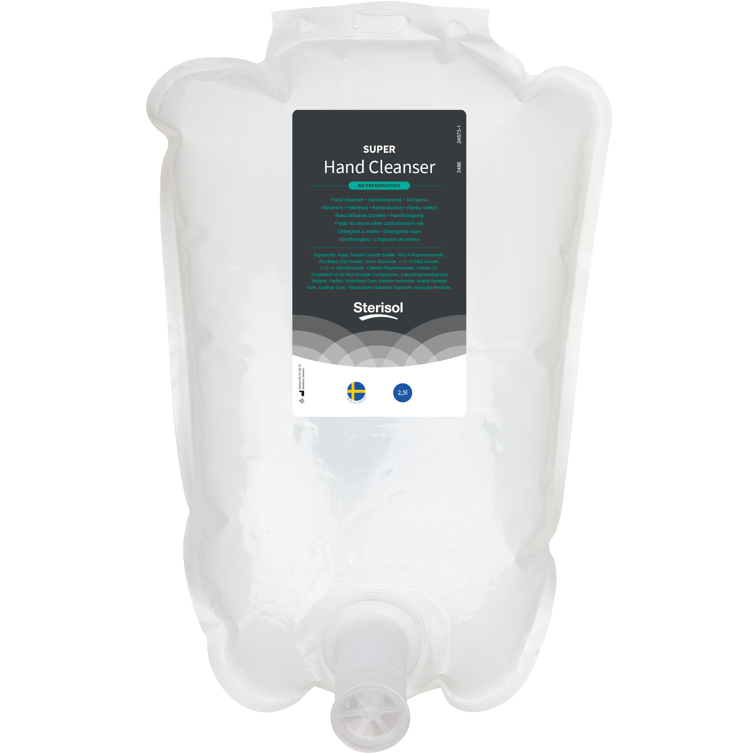 Produktbilde for Sterisol SUPER Hand Cleanser 2,5L (Parfymert)