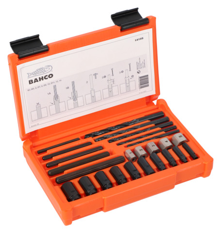 Produktbilde for Bahco skrueuttrekker/ekstraktorsett M5-M16