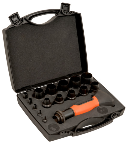 Produktbilde for Bahco hullpipesett 3-30mm 16-deler