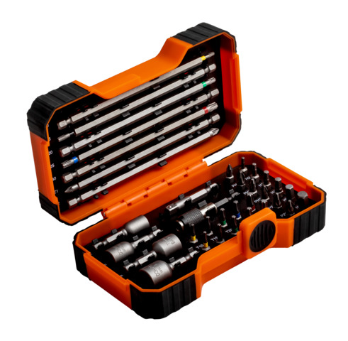 Produktbilde for Bahco bitsboks 35-deler PZD,PHD,TORX,UNBR,HYLSEBITS