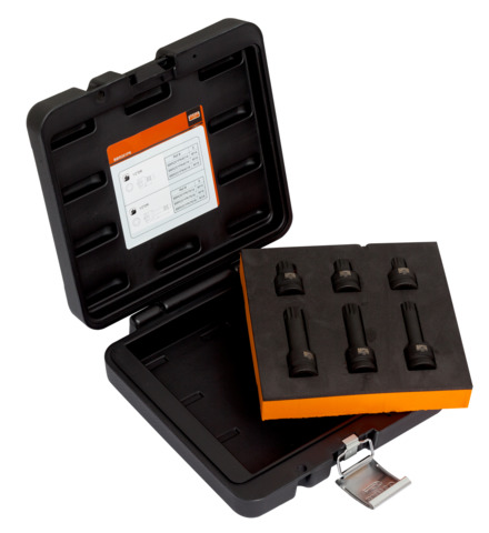 Produktbilde for Bahco 1/2 kraftpipesett XZN 14, 16, 18 40+78mm lange