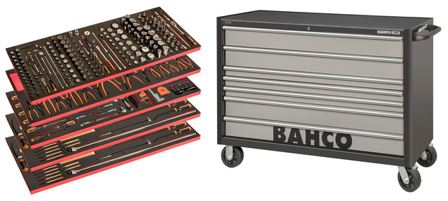 Produktbilde for Bahco verktøyvogn 53 XXL (493-deler)