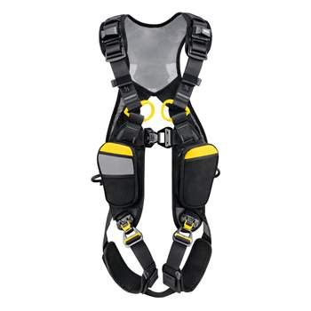 Produktbilde for Petzl Fallsele Newton - Easyfit svart/gul str 2 (INT)