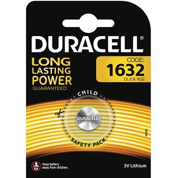 Produktbilde for Duracell CR1632 batteri 3V lithium