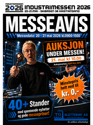 Messeavis Industrimessen 2026