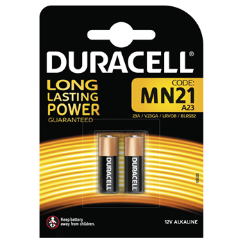 Produktbilde for Duracell batteri 12V MN21/A23/K23A/LRV08 2stk