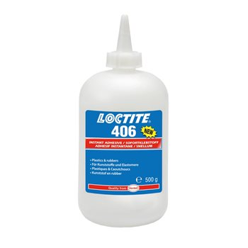 Produktbilde for Loctite hurtiglim gummi og plast 406 500g