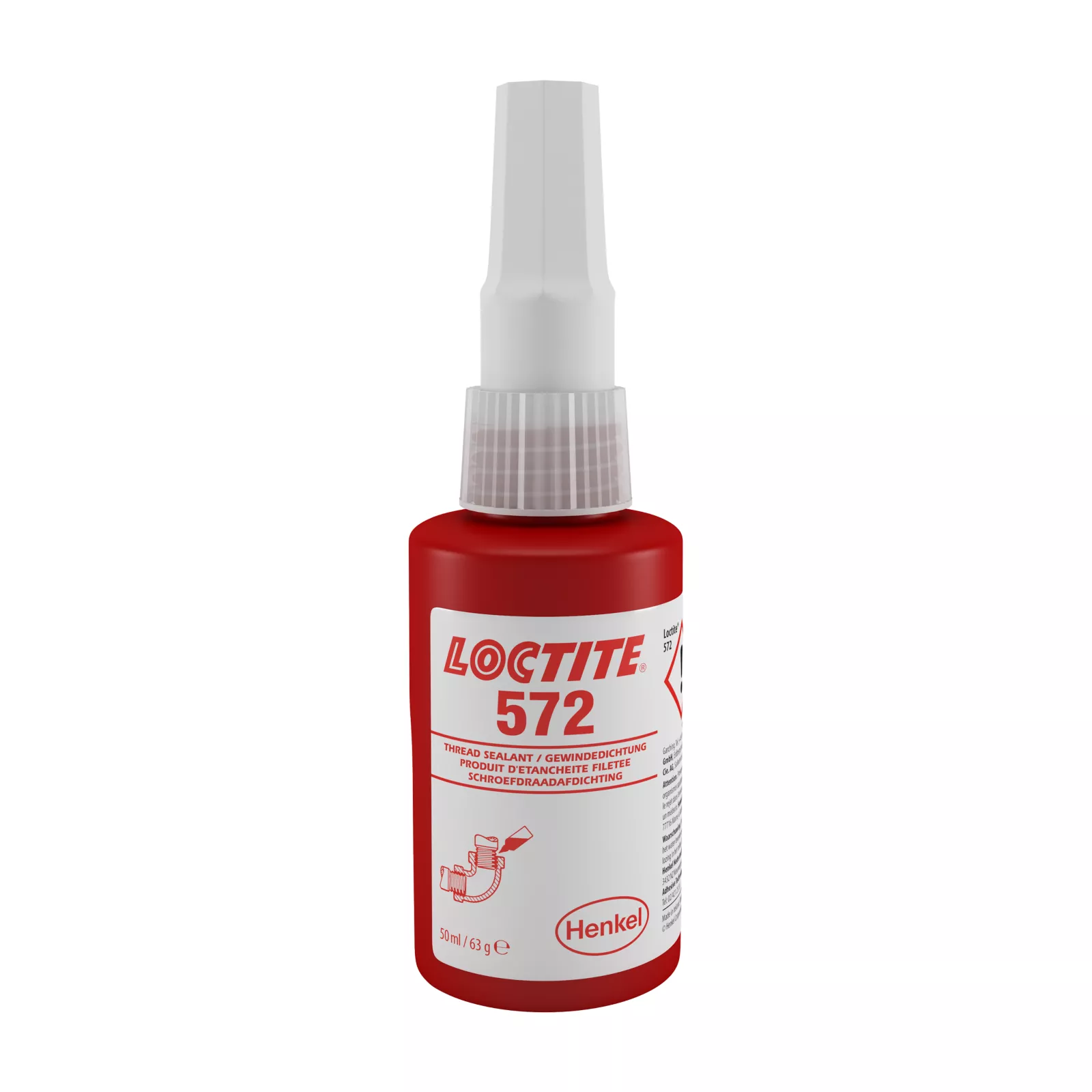 Produktbilde for Loctite 572 50ml Gjengetetting <1/2 gjenger