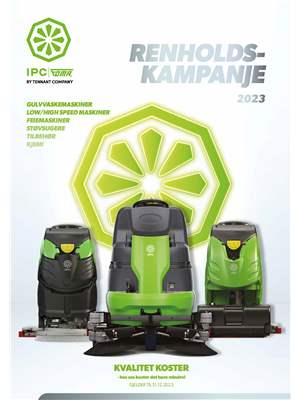 FOMA Høstkampanje gulvvask 2023