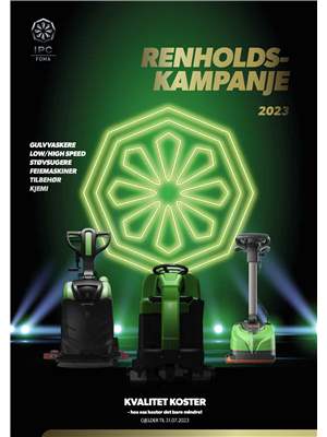 FOMA Vårkampanje gulvvask 2023