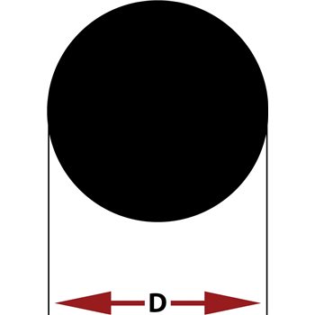 Produktbilde for Polyoxymethylenbolt POM C