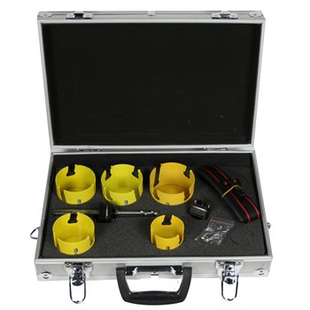 Produktbilde for Pro Fit hullsagsett HM 8-deler Ø57-83mm elektriker
