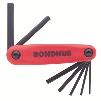 Produktbilde for Bondhus sekskantnøkkelsett 2 - 8mm