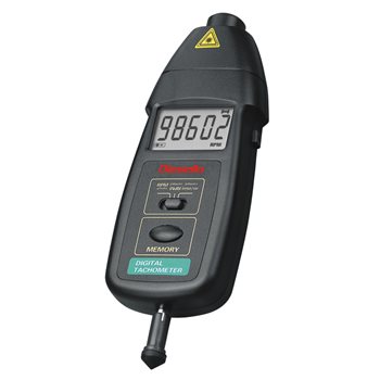 Produktbilde for Optisk og mekanisk takometer/turtallsmåler