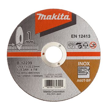 Produktbilde for Makita kappskive 125x1,0mm for stål