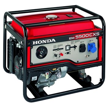 Produktbilde for Honda strømaggregat 5500W 1-fas el.start EM5500CXS