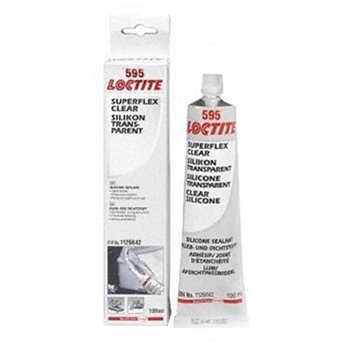 Produktbilde for Loctite silikon klar 595 100ml