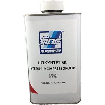 Produktbilde for Fiac helsyntetisk stempelkompressorolje 1liter