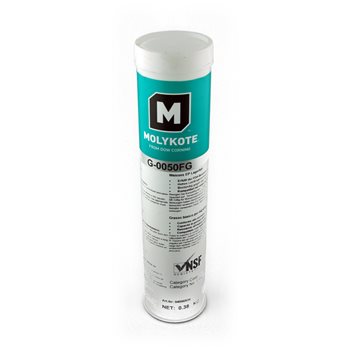 Produktbilde for Molykote smørefett hvit 380g EP0 næringsmiddelgodkjent