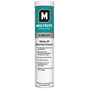 Produktbilde for Molykote smørefett hvit EP1 næringsmiddelgodkjent 380g