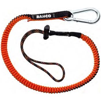 Produktbilde for Bahco sikkerhetsstropp 3kg 55-110cm karabin/løkke
