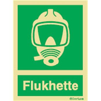 Produktbilde for Flukthette + symbol