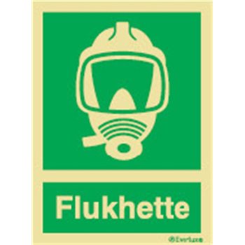 Produktbilde for Flukthette + symbol
