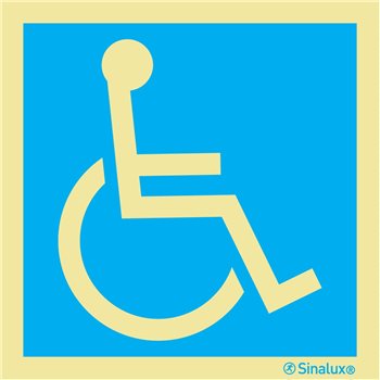 Produktbilde for Symbol toalett handikap