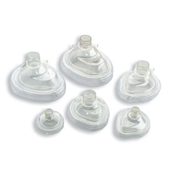 Produktbilde for Snøgg Ambu engangsmaske PVC nr. 5 voksen