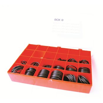 Produktbilde for O-ring assortiment Box B 1,78-5,33mm, NBR 70 (275 stk)